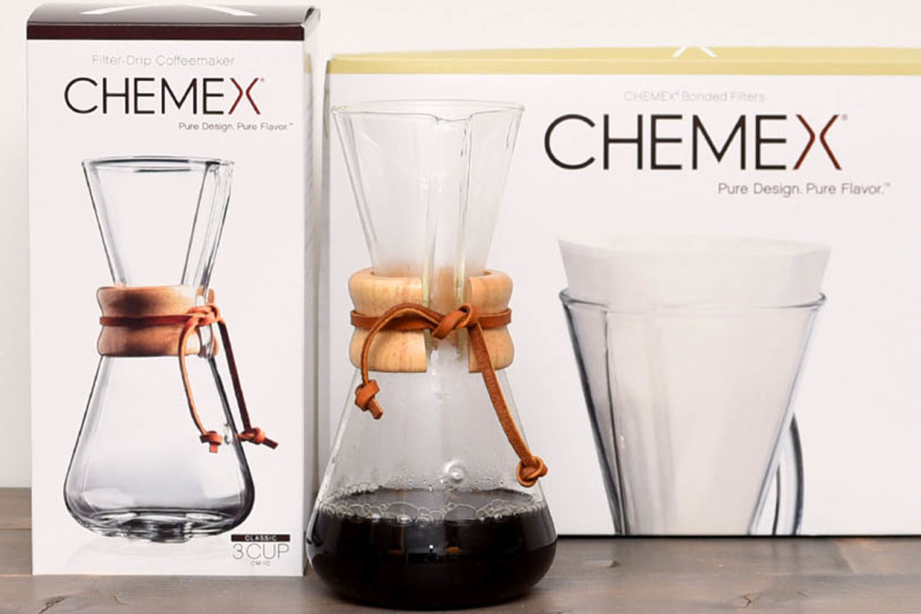 Coffee Gadget – Chemex Classic 3 cups with paper filters